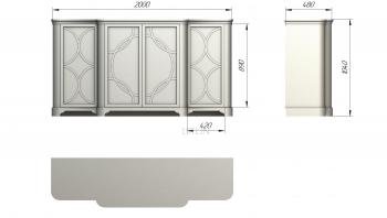 Chests of drawers (KMD_0136) 3D model for CNC machine